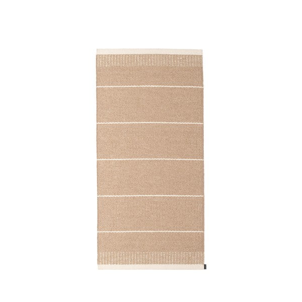 Tappeto da interno/esterno beige 60x125 cm Belle Bisquit – Pappelina-image-1