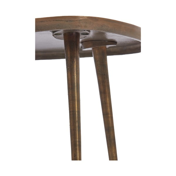 Tavolino da salotto in metallo 32x48 cm Puno - Light & Living-image-3