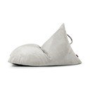 Pouf a sacco per bambini color crema con rivestimento in velluto a coste Razzy – SLOWDOWN