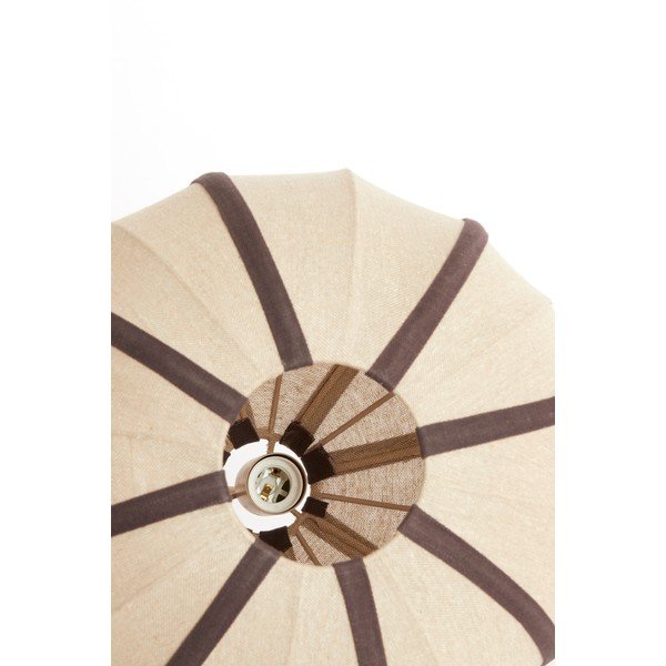 Lampadario color crema con paralume in tessuto Esmiria – Light & Living-image-3