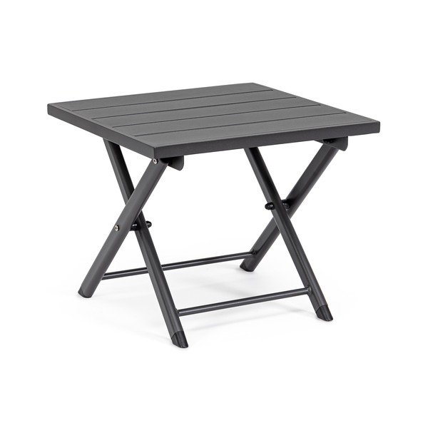 Tavolino da giardino in alluminio 43x44 cm Taylor – Bizzotto