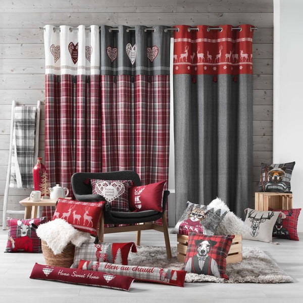 Cuscino decorativo 40x40 cm Oursnow - douceur d'intérieur-image-1