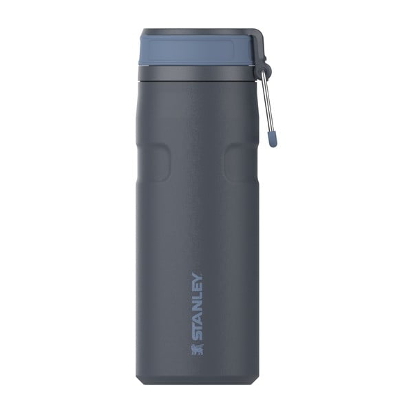 Borraccia termica blu scuro 470 ml The IceFlow™ Bottle Twist Flip Twilight – Stanley
