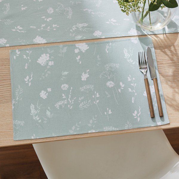 Tovaglietta di stoffa 2 pezzi 46x30 cm Meadowsweet Floral - Catherine Lansfield-image-1