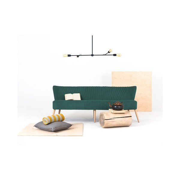 Divano verde a tre posti Custom Form Harry - CustomForm-image-1