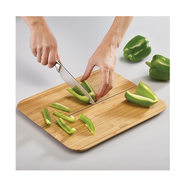 Tagliere pieghevole in bambù Bambù, 32,5 x 27 cm Chop2Pot - Joseph Joseph-image-3