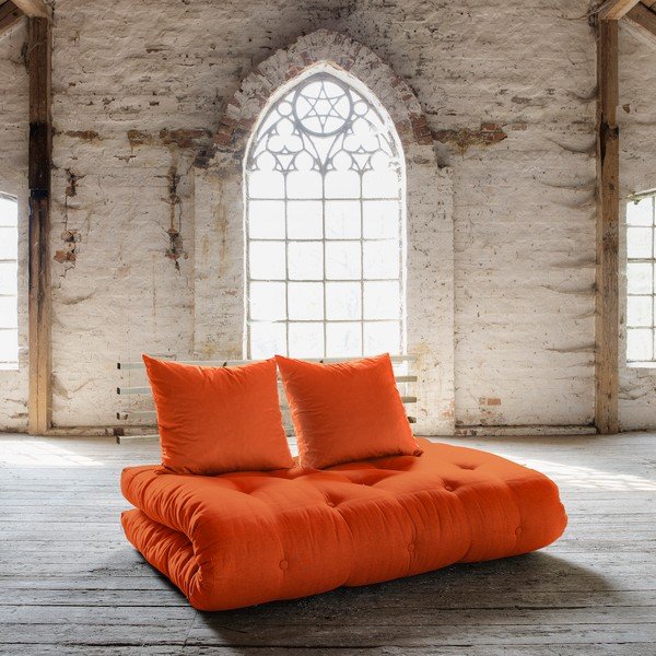 Divano letto Karup Shin Sano Natur/Arancione - Karup Design