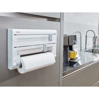 Porta Asciugamani Di Carta Argento In Acciaio Inossidabile Per Cucina – Rotoli Bulk - 3