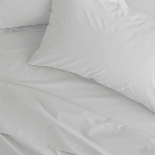 Lenzuolo con angoli bianco in percalle 90x190 cm Easy Iron Percale – Catherine Lansfield-image-2