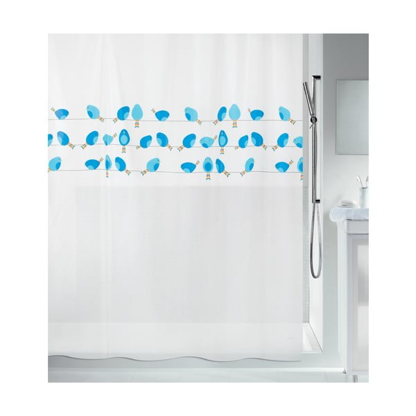 Tenda per doccia 180x200 cm Birdy – Spirella