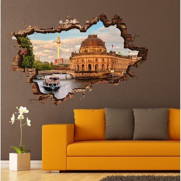 Adesivo murale Marro, 135 x 90 cm - 3D Art-image-1
