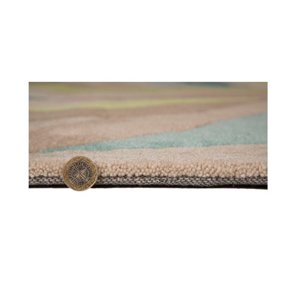 Koberec Flair Rugs Infinite Splinter Teal, 80 x 150 cm-image-1