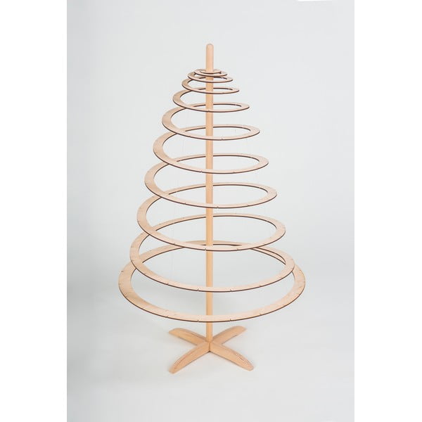 Albero di Natale decorativo in legno Piccolo, altezza 85 cm - Spira