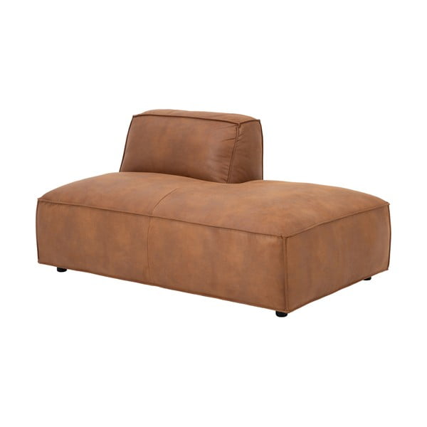 Modulo divano marrone cognac (angolo sinistro) Fairfield Kentucky - Bonami Selection-image-3