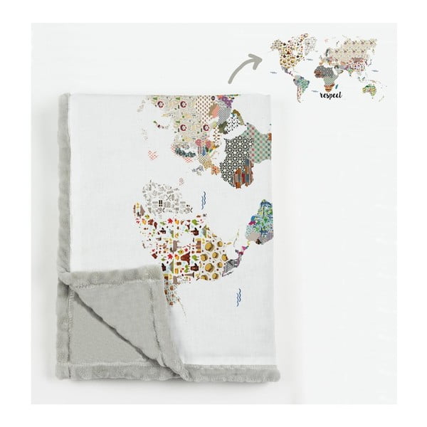 Coperta in microfibra, 130 x 170 cm Patchworld - Really Nice Things