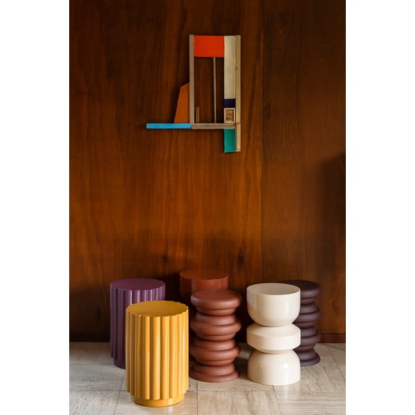 Tavolino rotondo ø 29 cm Apollo – Dutchbone-image-3