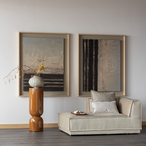 Supporto per fiori in metallo ø 32 cm (altezza totale 95 cm) Toval – WOOOD-image-1