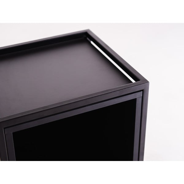 Libreria nera 45x102 cm Skap - CustomForm-image-4