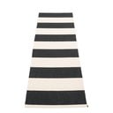 Passatoia da interno/esterno bianca e nera 70x225 cm Bob Black Vanilla – Pappelina
