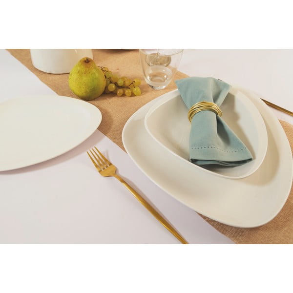 Set di piatti da dolce bianchi in porcellana 6 pz Carrara – Villa Altachiara-image-3