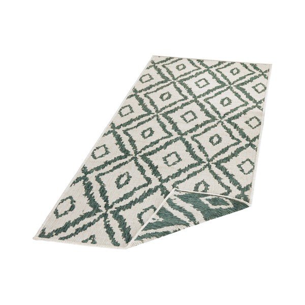 Tappeto da esterno verde e bianco Rio, 80 x 350 cm - NORTHRUGS-image-3
