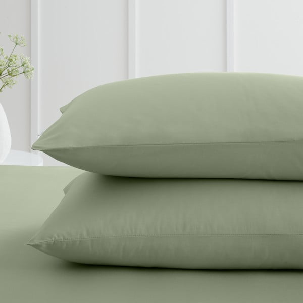 Federe per cuscino in set in percalle di cotone 2 pz 50x75 cm Cotton Percale – Bianca-image-1