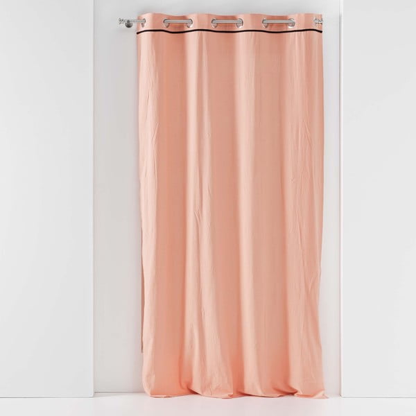 Tenda rosa 135x240 cm Linette - douceur d'intérieur