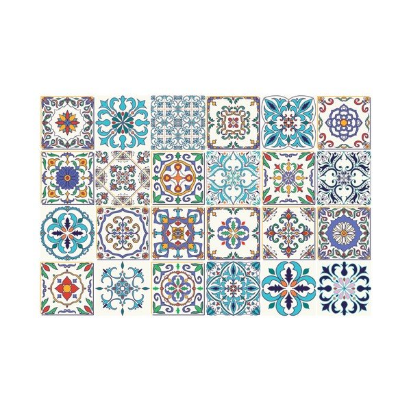 Set di 24 adesivi Light, 10 x 10 cm - Ambiance-image-1