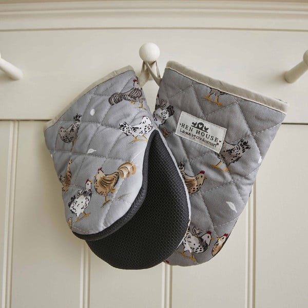 Set di guanti da forno in cotone 2 pz Hen House – Cooksmart ®-image-1