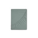 Lenzuolo con angoli verde in flanella 140x200 cm – Good Morning