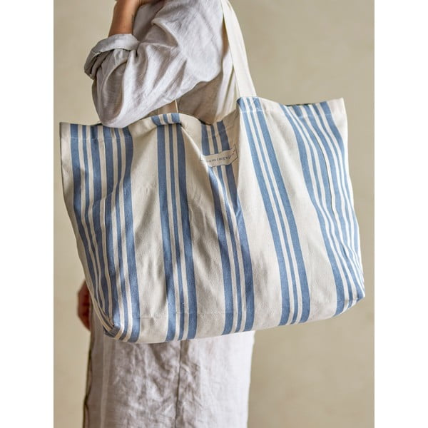 Borsa per la spesa in cotone Trina - Bloomingville-image-1