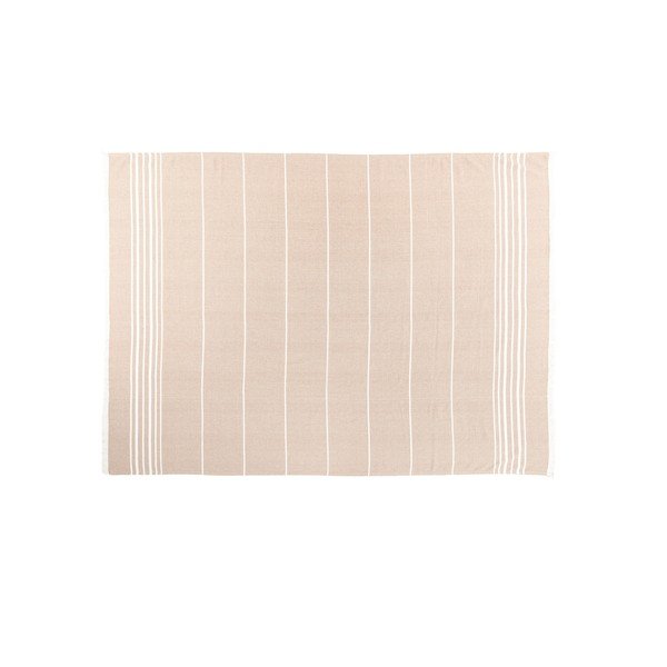 Coperta beige in cotone 150x200 cm Solene – Tiseco Home Studio-image-2