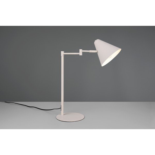Lampada da tavolo avorio con struttura flessibile (altezza totale 50,5 cm) Cosima – Trio-image-1