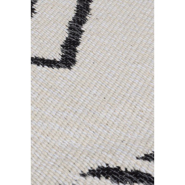Tappeto bianco e nero 120x170 cm Edie - Flair Rugs-image-2