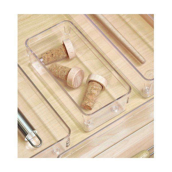 Organizzatore per cassetti in plastica riciclata Basic - iDesign-image-1
