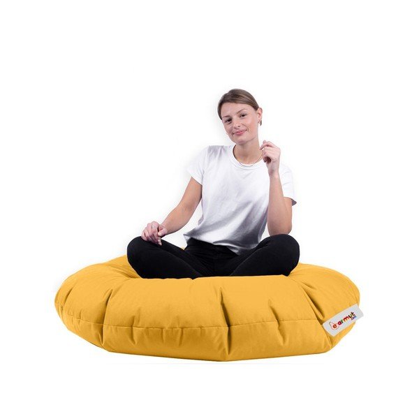 Borsa gialla per sedersi Iyzi - Floriane Garden-image-3