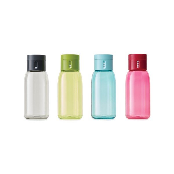 Bottiglia verde con contatore , 400 ml Dot - Joseph Joseph-image-1