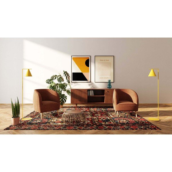 Poltrona in colore mattone Licio - Ame Yens-image-4