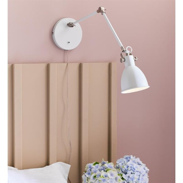 Lampada da parete bianca, lunghezza braccio 84,5 cm House - Markslöjd-image-1
