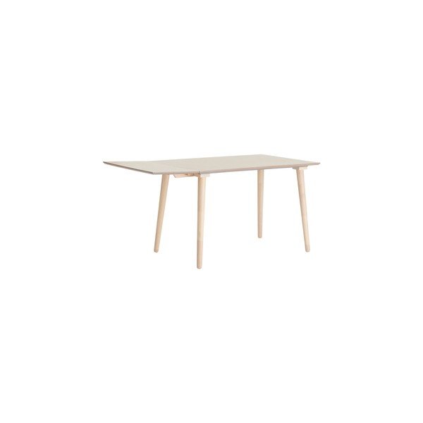 Tavolo da pranzo con effetto olmo allungabile con estensione 80x120 cm Jolina – Ellos Home