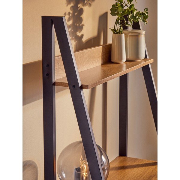 Scrivania con effetto rovere 48x74 cm Bradbury – Premier Housewares-image-2