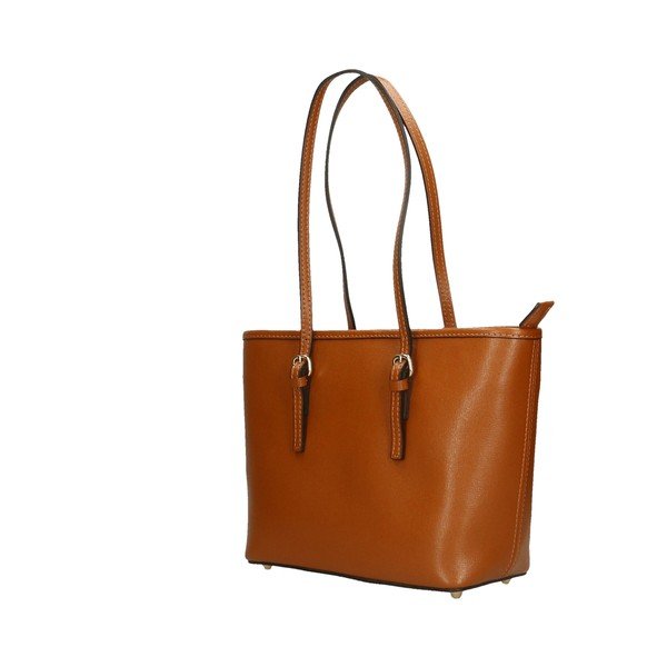 Borsa in pelle marrone - Chicca Borse-image-1