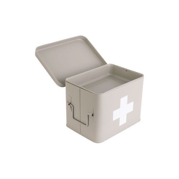 Armadietto in metallo beige Medicina, larghezza 21,5 cm - PT LIVING-image-2