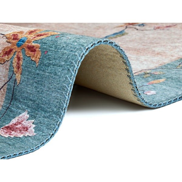 Tappeto crema-turchese 120x160 cm Amira - Hanse Home-image-2