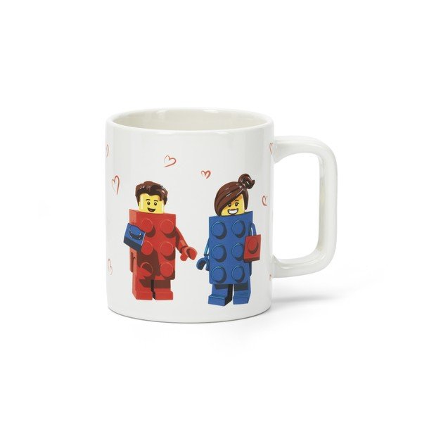 Tazza per bambini bianca in ceramica 300 ml Love – LEGO®