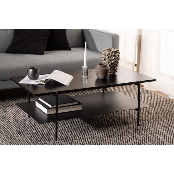 Tavolino nero 115x60 cm Angus - Actona-image-2