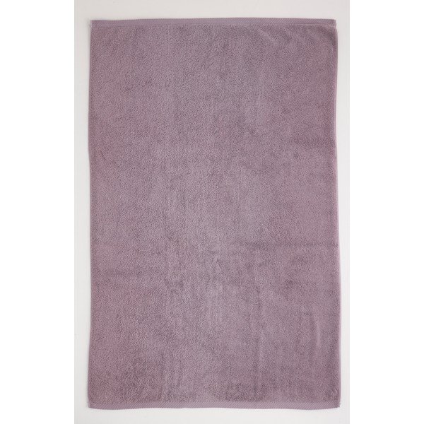 Asciugamano in cotone viola, 50 x 100 cm Lisa Coral - El Delfin-image-1