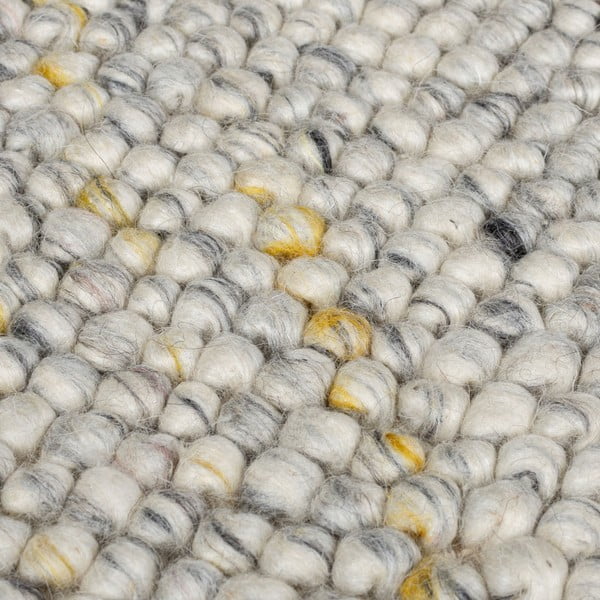 Tappeto crema tessuto a mano con lana 120x170 cm Minerals - Flair Rugs-image-4