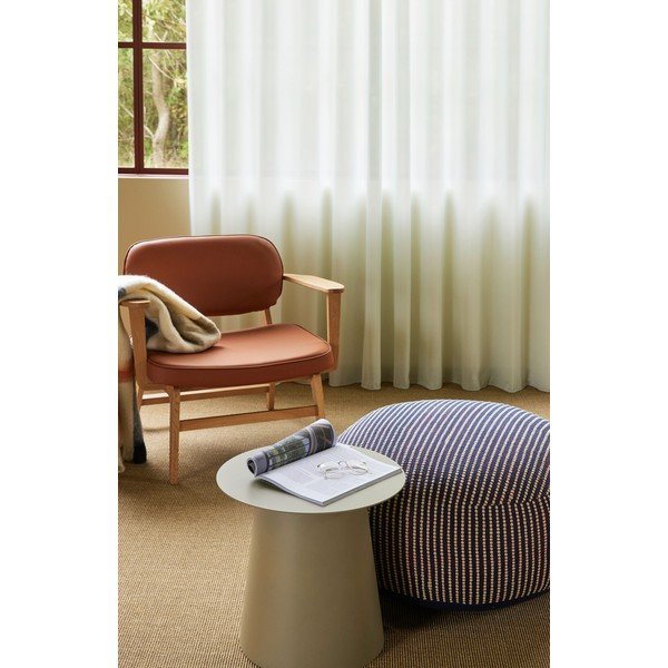 Sgabello blu scuro Mochi - Hübsch-image-1