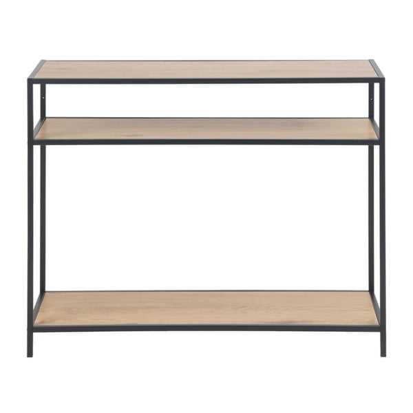 Tavolo consolle nero 100x35 cm Seaford - Actona-image-2